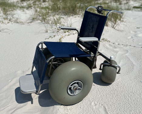 Gulf-Shores-Beach-Wheelchair-Rental-Ikes-Beach-Service