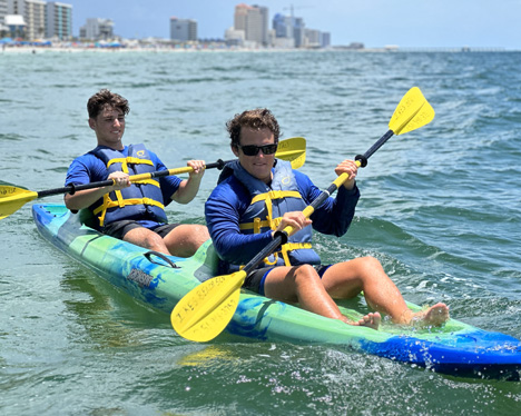 Gulf-Shores-tandem-kayak-rentals-gulf-shores-Ikes-Beach-Service